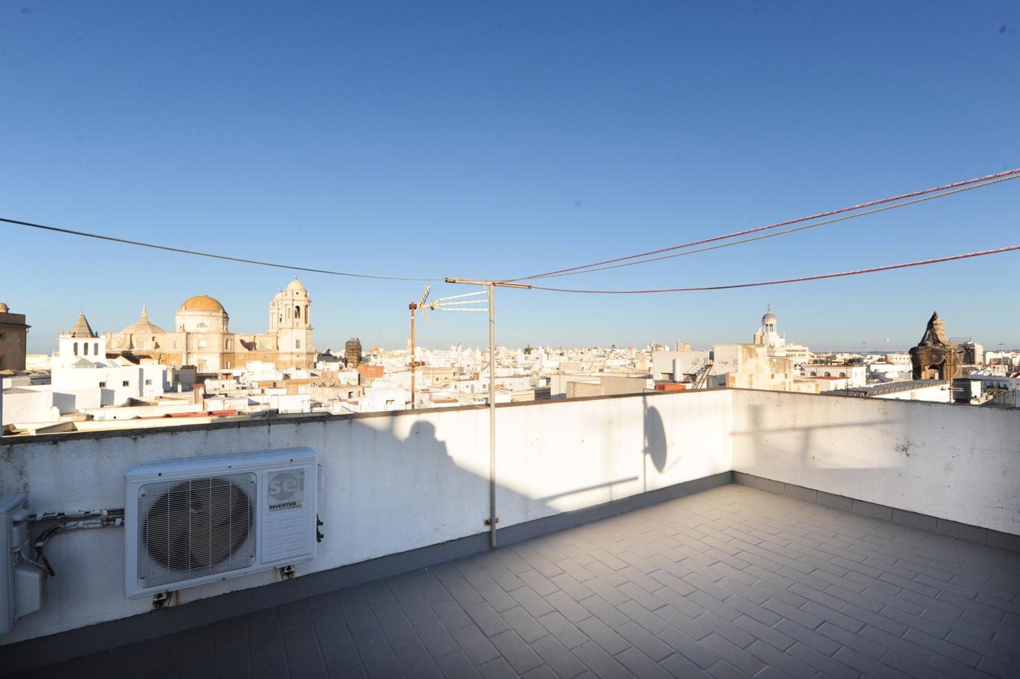 Atico Brisa Apartment Cadiz Bagian luar foto