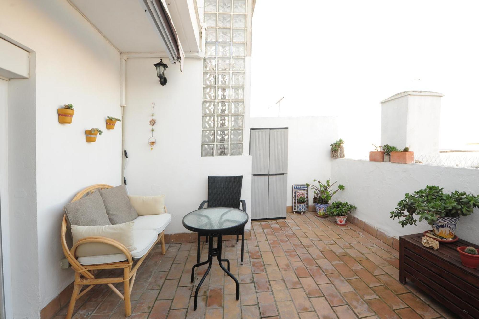Atico Brisa Apartment Cadiz Bagian luar foto
